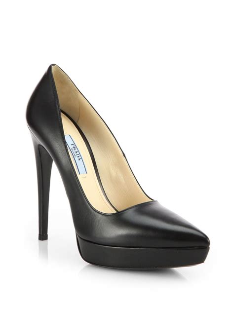 black prada heels for sale